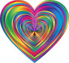 When It Comes To The Tie Dye Trend Eat It Don T Wear It Rainbow Tie Dye Surprise Cake Heart Heart Stickers Rainbow Heart Rainbow Images