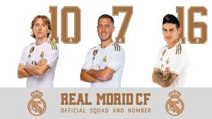 Check spelling or type a new query. Real Madrid 2019 20 Official Squad Number Youtube