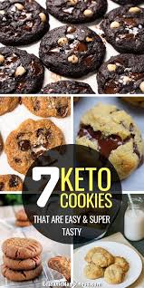 7 Keto Cookies Recipes That Literally Melt In Your Mouth Rezept Kekse Rezepte Keto Dessert Rezepte