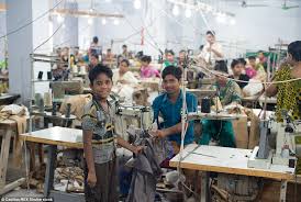 Gap said it was unaware that clothing intended for the christmas market had been improperly subcontracted to a sweatshop using child labour. Pin On Children Labourer