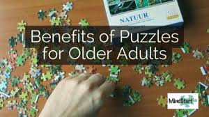 Sabias que ademas de relajarte y divertirte, los puzzles tienen muchos beneficios para ti? Puzzles Provide Great Benefit To Seniors