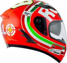 Andrea Iannone Kyt Falcon Rosso Mugello Replica Helmet Helmet Andrea Iannone Motorcycle Helmets
