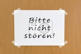 Bitte Nicht Storen Fototapete Fototapeten Storung Nerven Chef Myloview De