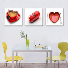With all the important appliances and supplies that kitchens hold, it's easy this is especially true with modern kitchen wall decor. Red Love Heart Candy Cute Kids Room Decor Canvas Art Painting Modern Coffee Cup Poster And Prints Wall Picture For Kitchen Decor Best Promo 1a1588 Pergat