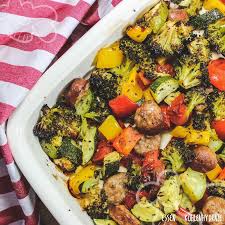 Salsiccia Mit Ofengemuse Rezept Rezepte Kalorienarme Mahlzeiten Lebensmittel Ohne Kalorien