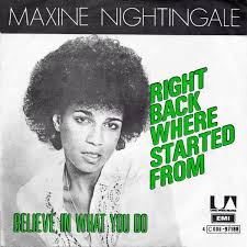 Maxine Nightingale Right Back Where We Started From 1975 Vinyl Discogs In 2020 Maxine United Artists Nightingale