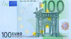 This Is A Photo Of The Front Of The 100 Euro Bill This Bill Contains An Architectural Structure From The Baroque Period Of The Bank Notes Euro Street Artists