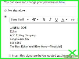 In the top right corner, click settings >> see all settings. How To Create A Professional Email Signature With Pictures
