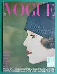 VOGUE UK BRITISH February 1974 Clio Goldsmith Norman Parkinson Moyra Swan  2/74 £39.16