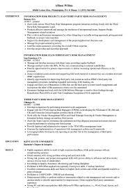Apply to risk manager, social media intern, risk our disciplines include oversight of baird's business continuity, financial risk management, information security, operational and project management and execution and client servicing skills. Third Party Risk Management Resume Samples Velvet Jobs