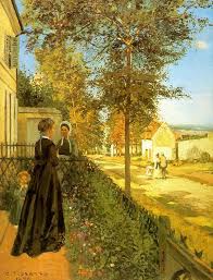Camille Pissarro 1830 1903 Louveciennes The Road To Versailles Oil On Canvas 1870 Foundation E G Camille Pissarro Camille Pissarro Paintings Impressionist