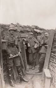 World War I German Trench Near Ypres World War World War I World War One