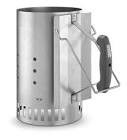 Steel Charcoal Rapidfire Chimney Starter with Dual Handles Weber