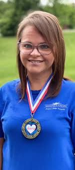 It is an honor to announce Danielle Gates as our final recipient of the  Hospice of Hope Hero Award. Danielle has a “heart of gold and nerves of  steel”. She takes every