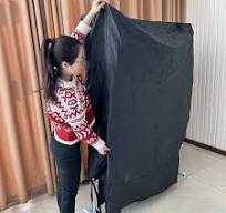 Clothes Rail Cover,Black Rail Cover,Waterproof Rail Cover Bags