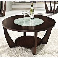 Modern Brown Round Coffee Table Rafael Round Coffee Table Modern Cherry Wood Coffee Table Coffee Table Setting