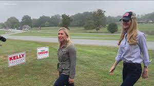 It comes amid a social media crackdown on the conspiracy theory. Live Election Results Marjorie Taylor Greene Ga 14th District 11alive Com