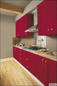 red and beige kitchen repeindre meuble cuisine peindre meuble cuisine meuble cuisine