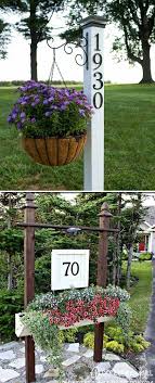Did You Realize That Your Address Number Sits Too Far From The Road If You Want To Change Something Front Yards Curb Appeal Diy Curb Appeal House Numbers Diy