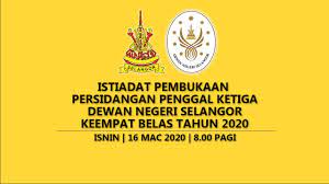 Kerajaan selangor merancangkan untuk melaksanakan pembukaan sidang dewan undangan negeri (dun) pada ogos ini. Laman Utama Dewan Negeri Selangor