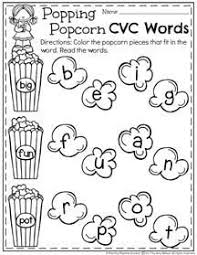 Cvc Words Worksheets For Kindergarten Planning Playtime Cvc Words Worksheets Cvc Worksheets Cvc Words