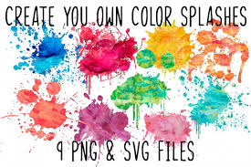 Sublimation Background Colour Paint Splashes Png Bundle Png 305656 Sublimation Design Bundles Color Splash Colorful Backgrounds Color Splash Art