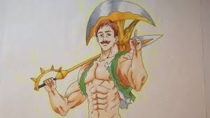 Escanor and marciel (seven deadly sins). Drawing Escanor From The Seven Deadly Sins Youtube