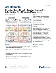pdf circadian gene circuitry predicts