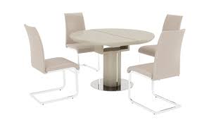 Maybe you would like to learn more about one of these? Cream Round Extending Table With 4 Chairs Kyoto Fabb Furniture