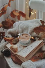 Cozy Autumn Scene with Coffee and Macarons · Free Stock Photo