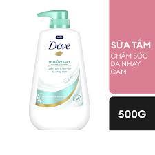 UShop. Sữa tắm Dove Chăm sóc da nhạy cảm 500g