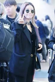 Solar Mamamoo Black Clothes Fashion Gucci Belt Kpop Moonbyul