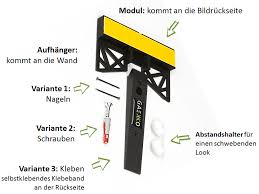 Acrylglas Aufhangen Ohne Die Wand Zu Beschadigen Gaekko Bildaufhanger
