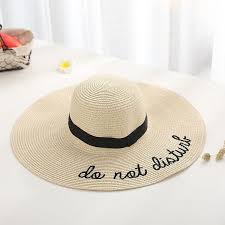 Watch status update 2018 full movie online or download fast via www.movieberry.com. Collocation Online 2018 Letter Embroidery Cap Big Brim Ladies Summer Straw Youth Hats For Women Sunhat