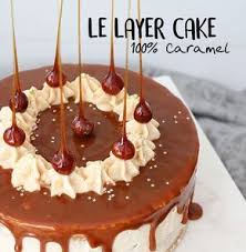 Le Layer Cake 100 Caramel Feerie Cake Recette Glacage Gateau Pomme Caramel Cake Noisette