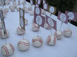 The Food At Ali Josh S Wedding Kingsburg Ca 6 16 12 Baseball Wedding Favors Baseball Wedding Theme Sports Themed Wedding
