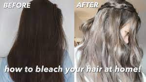 This means that the bleach product won't be available in sufficient. Bleaching Hair At Home Tutorial Dark Ash Blonde Light Brown Hair Color Part 1 Youtube