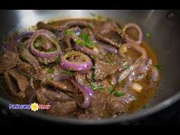 Bok Choy With Garlic And Oyster Sauce Is A Quick And Easy Bok Choy Recipe That You Can Make For Lunch Beef Steak Recipes Filipino Beef Steak Recipes Beef Steak