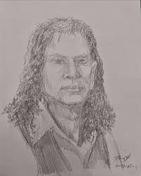 I'm thinking of this as my next large oil painting project. It is my model,  Sarah, with red hair, red sweatshirt, and lots of red, sitting with me in a  Freddy's. #oilpainting #