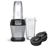 Ninja BL450C, Nutri Pro Personal Blender For Juices, Shakes & Smoothies, 18  and 24 Oz cups, Black/Silver, 900W (Canadian Version)