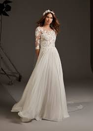 Pronovias atelier pronovias 2020 | bei flamenco brautmoden in. Brautkleid Im Boho Stil Theperfectwedding De