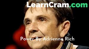 Power By Adrienne Rich