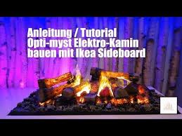 Ikea Hacks Elektrokamin Bauen Opti Myst 3d In Ikea Tv Sideboard Feuerstelle Real Flame Fireplace Youtube Elektrokamin Ikea Hack Ikea Tv