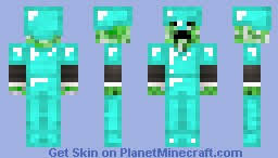 Trying to define minecraft is tricky. Creeper With Diamond Armor Minecraft Skin