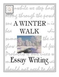 Essay Writing A Winter Walk By H D Thoreau Essay Writing Essay Simple Essay