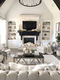 May 26, 2021 · since fireplaces and televisions both tend to become focal points in living rooms, figuring out how to make the two work together can be challenging. 40 Creative Living Room Organization Ideas Fall Living Room Fall Living Room Decor Farm House Living Room