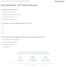 Brutally murdered in a vacant lot in los angeles. Quiz Worksheet Gatt History Purpose Study Com