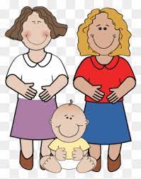 Clipart baby baby clip art baby art baby painting fabric painting drawing for kids art for kids baby images baby album. Gay Family With Two Lesbian Moms And A Baby Two Mom Family Clipart Free Transparent Png Clipart Images Download
