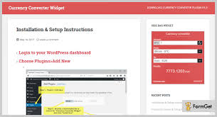 World currency prices are based on rates. 7 Currency Converter Wordpress Plugins Formget