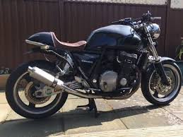 There's a good reason this cb cafe racer took so long. Honda Cb 1000 Big One Cb1000 Black Oval Exhaust Sl Auto Motorrad Teile Auto Motorrad Teile Motorrad Tuning Styling